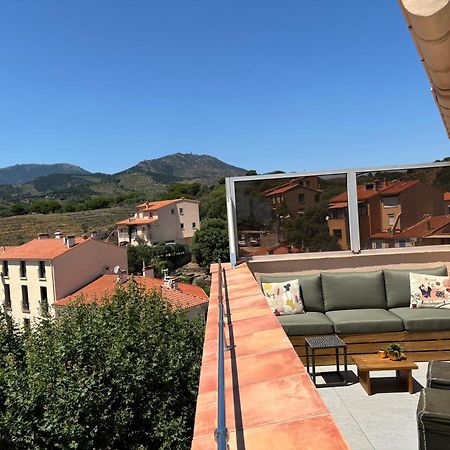Attique A Banyuls - Vue Mer Et Montagne Екстериор снимка