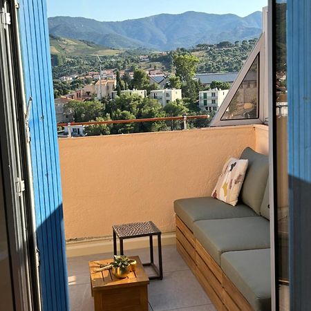 Attique A Banyuls - Vue Mer Et Montagne Екстериор снимка